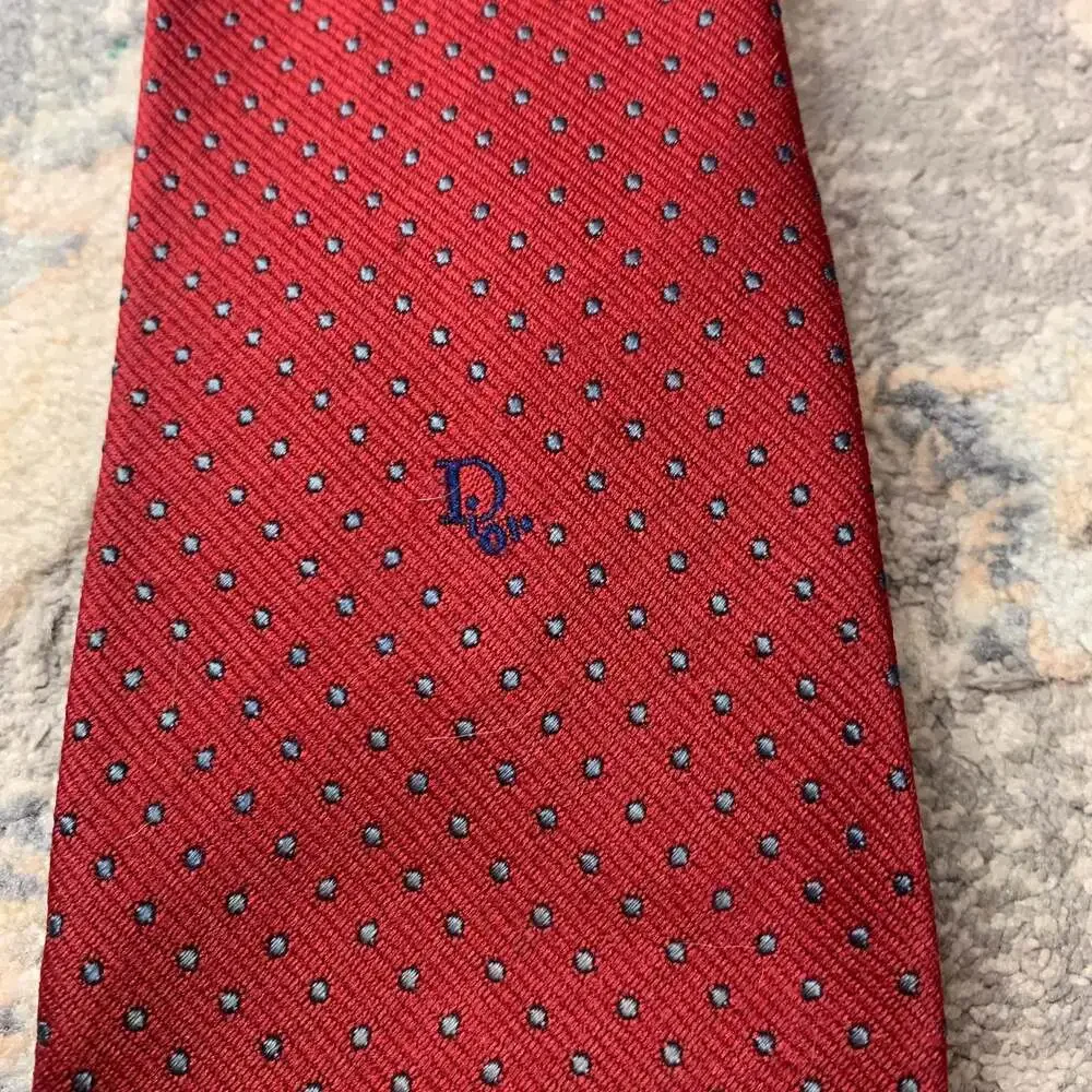 Vintage Dior Christian Dior Skinny Tie Men's - Picture 4 of 4